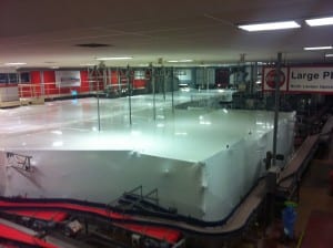 Coca Cola bottling plant debris containment