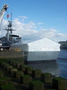 BAE Systems Scotstoun Flight Deck Encapsulation
