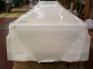 Train carriage shrink wrap covers