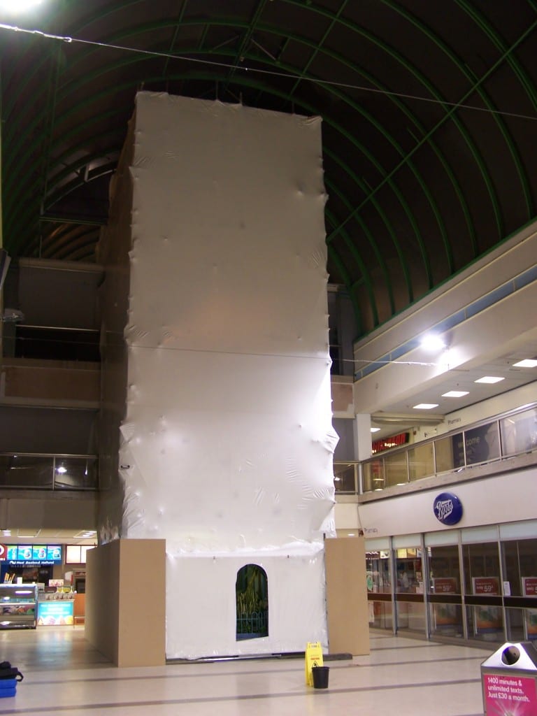 Middleton Shopping Centre Shrink Wrap