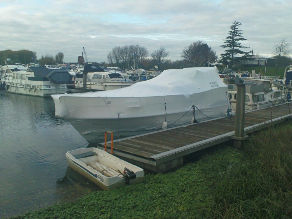 Shrink Wrapping Whilst Afloat