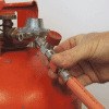 Connecting Gas hose to Regulator