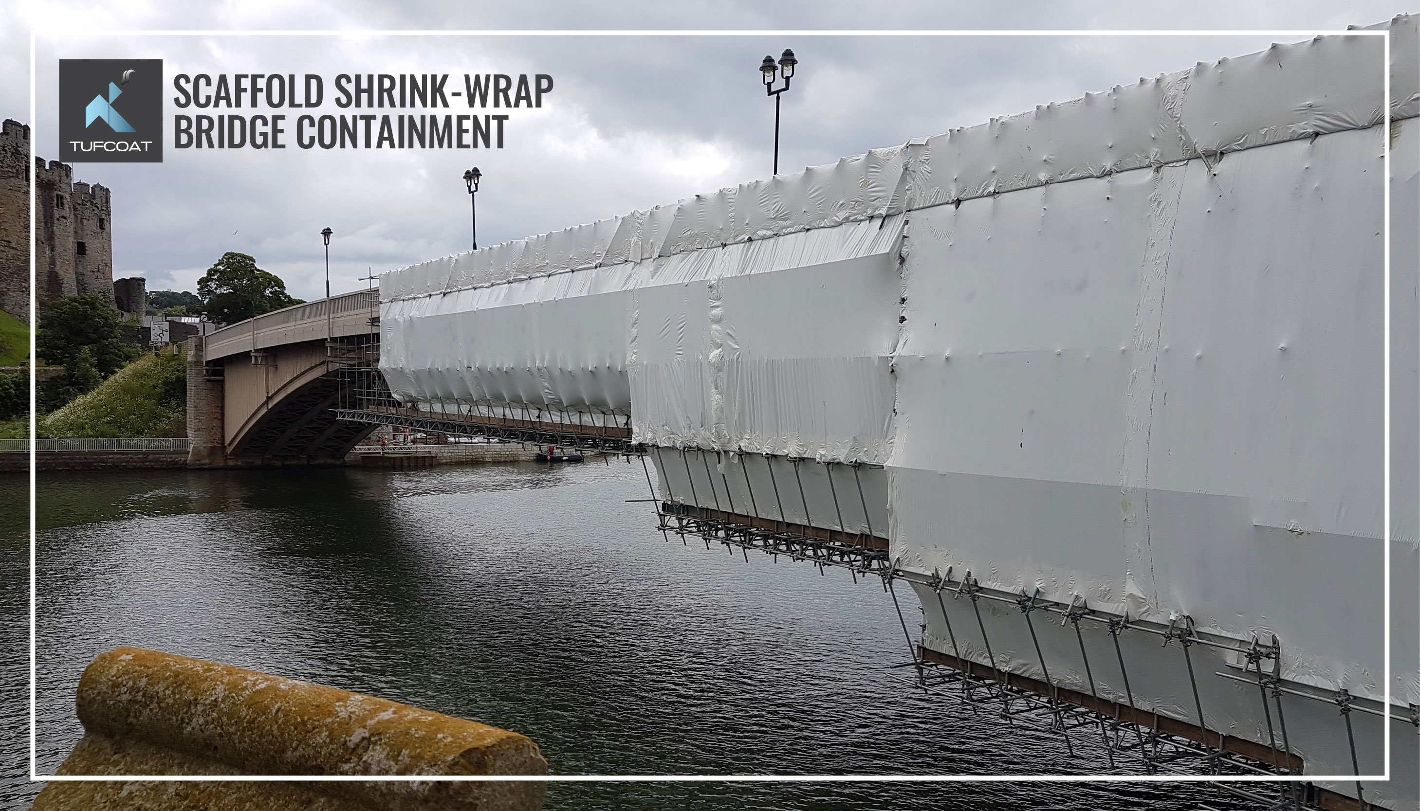 Scaffold ShrinkWrap Nationwide Installation & Material Supply Tufcoat