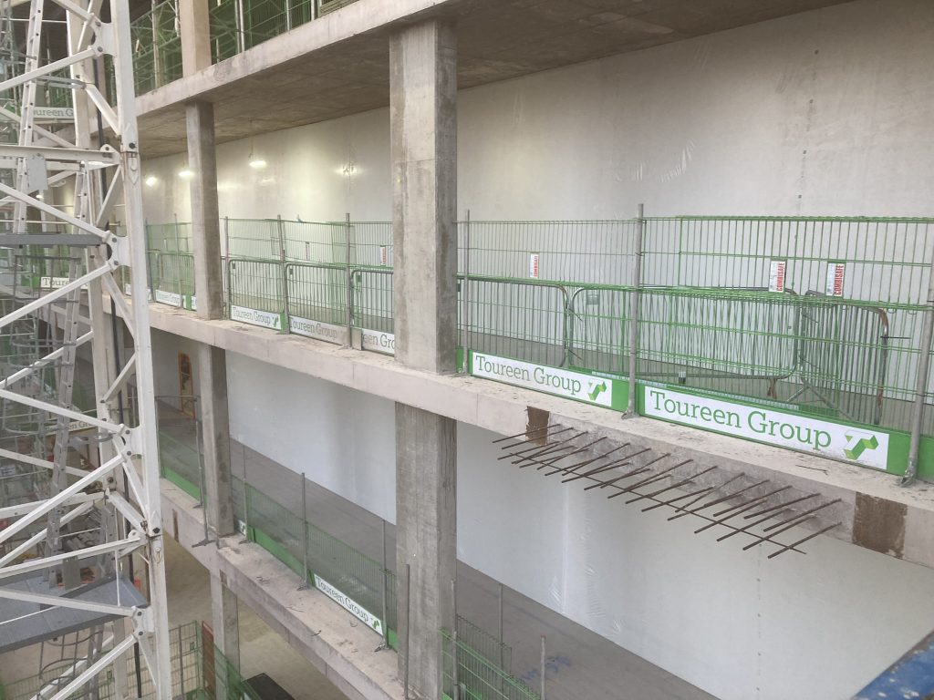 Shrink-wrap construction screens