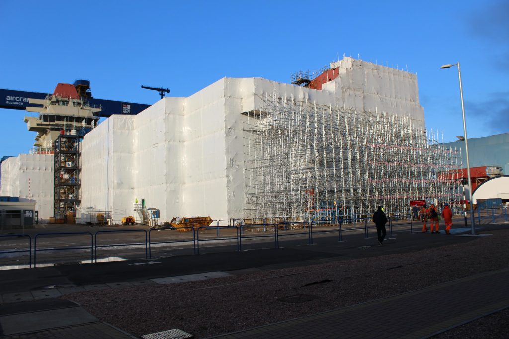 shrink-wrap weatherproofing