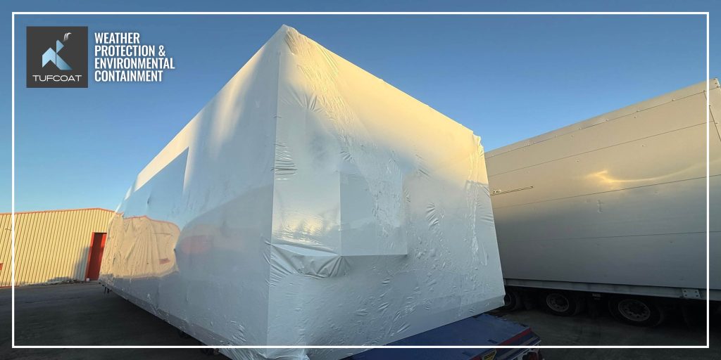 Modular building cover