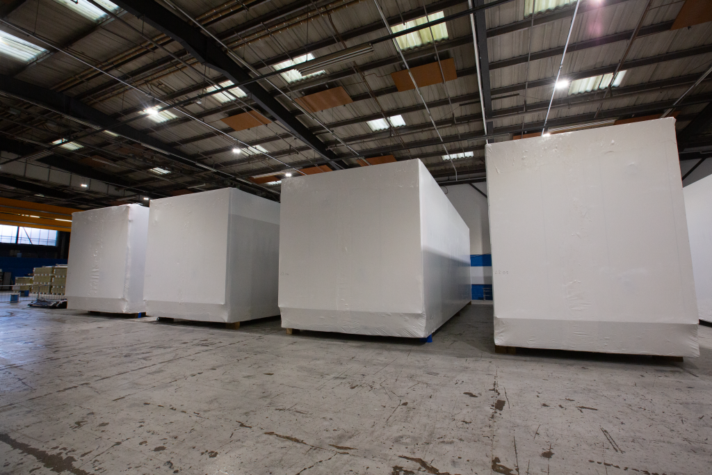 Flexible wrap for modular construction